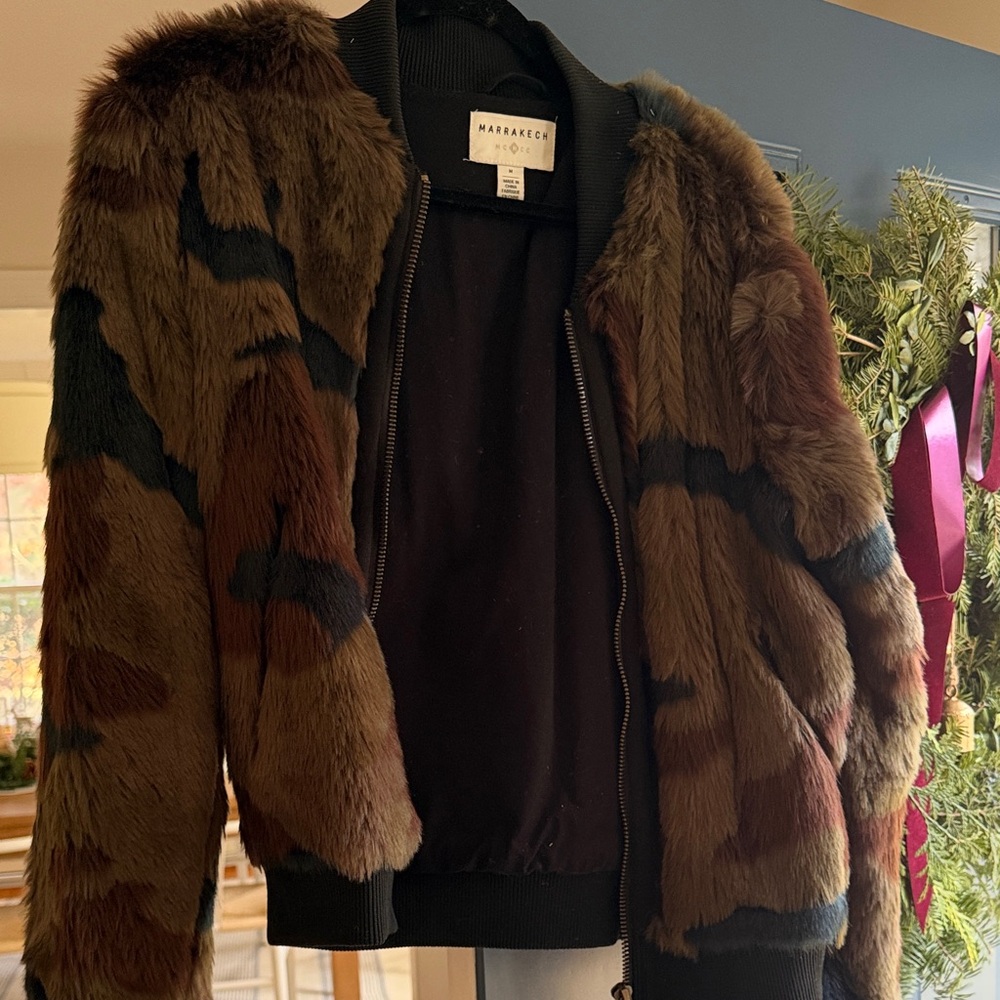 Marrakech Women's Teddy Jacket - Multicolor